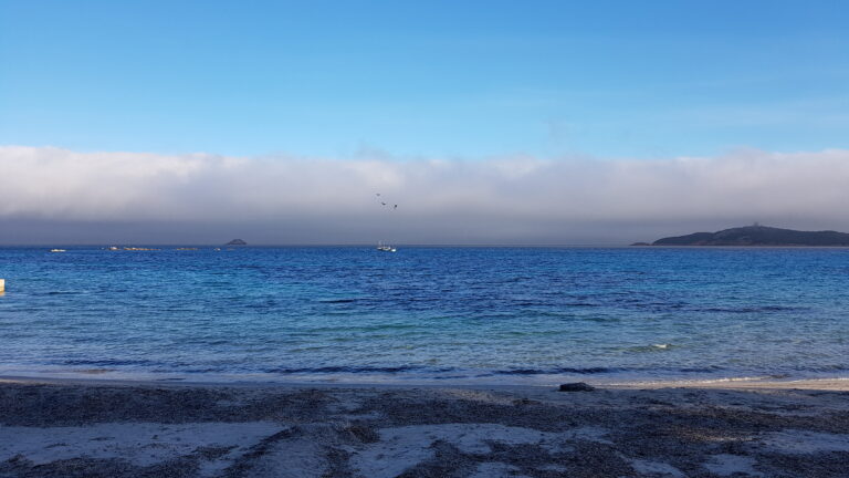 Une plage de Pinarello : la plage de la Pinède